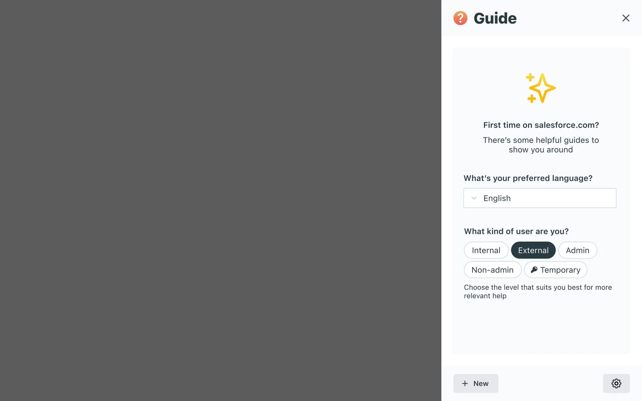 Browser extension prototype showing in-context help functionality